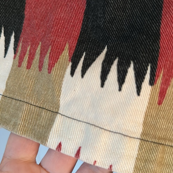 Vintage! Rancho Deluxe Western Style Cropped Denim Jacket  Size M - Picture 9 of 11